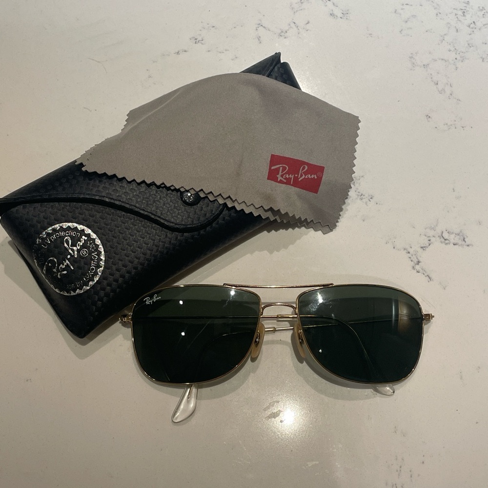 EUC Authentic Ray-Ban Caravan Sunglasses - RB3136 001 59 16 - Unisex